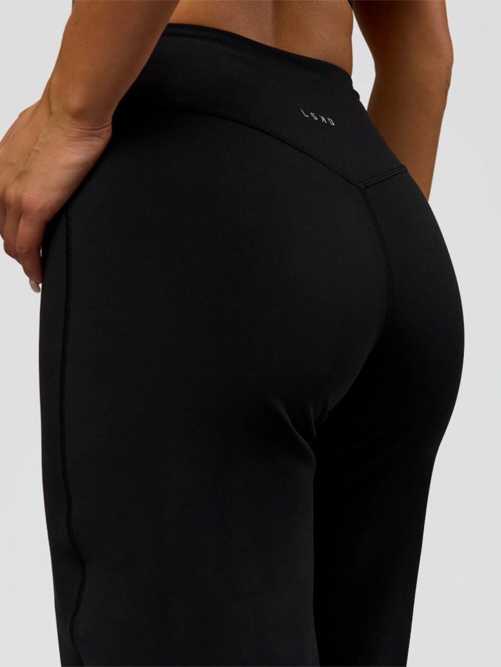LSKD Fusion V-Contour High-Rise Pant in Black, Size X-Small - Picture 5 of 9